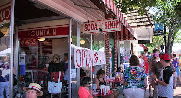 Brevard NC Soda Shop