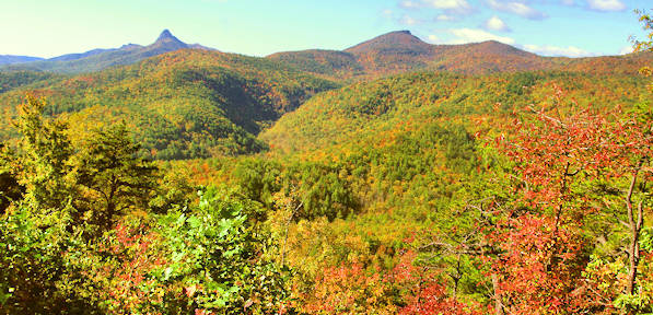 Brown Mountain Overlook, Morganton