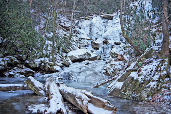 Frozen Catawba Falls, NC