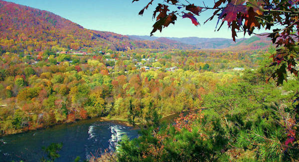 Hot Springs Lovers Leap