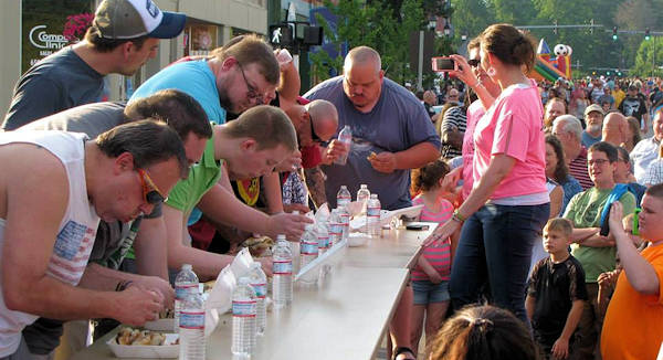 Livermush Eating Contest
